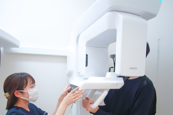 3D CTを撮影準備